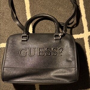 GUESS Charcoal Satchel Bag